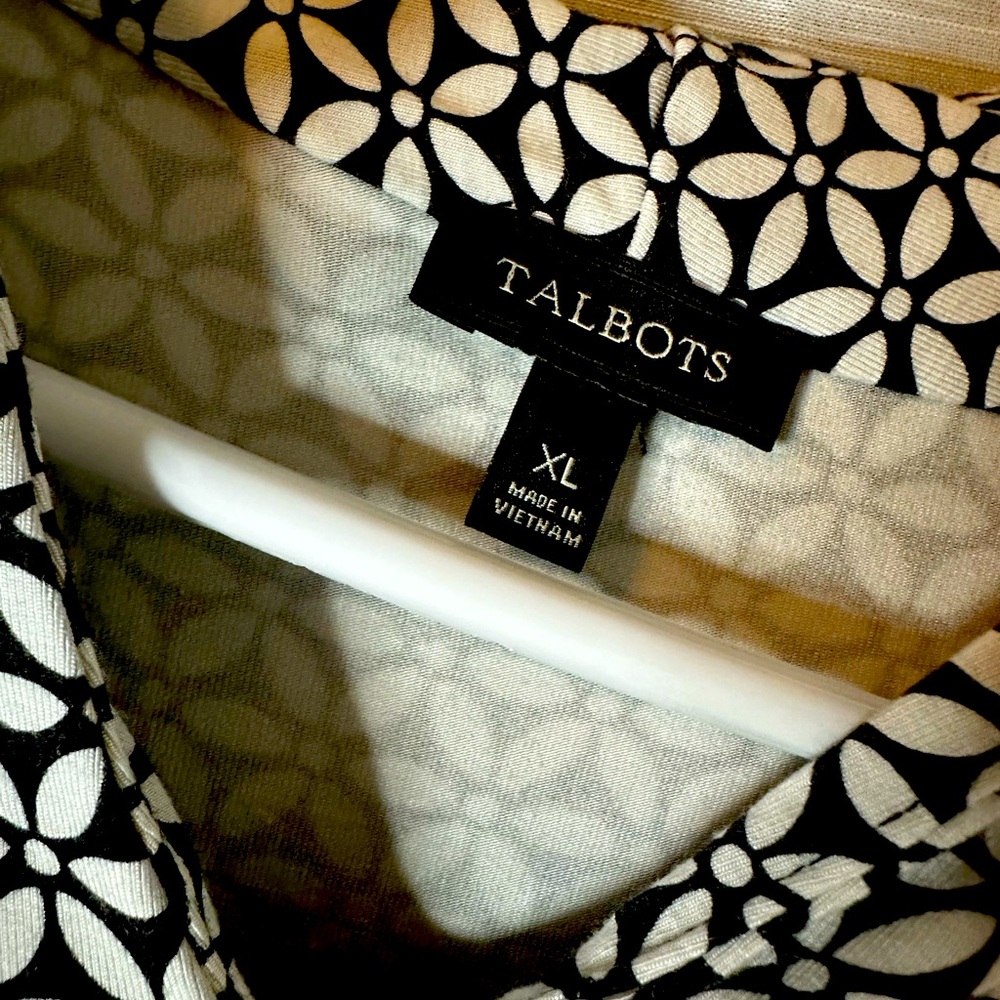 Talbots XL women’s V-neck shirt.